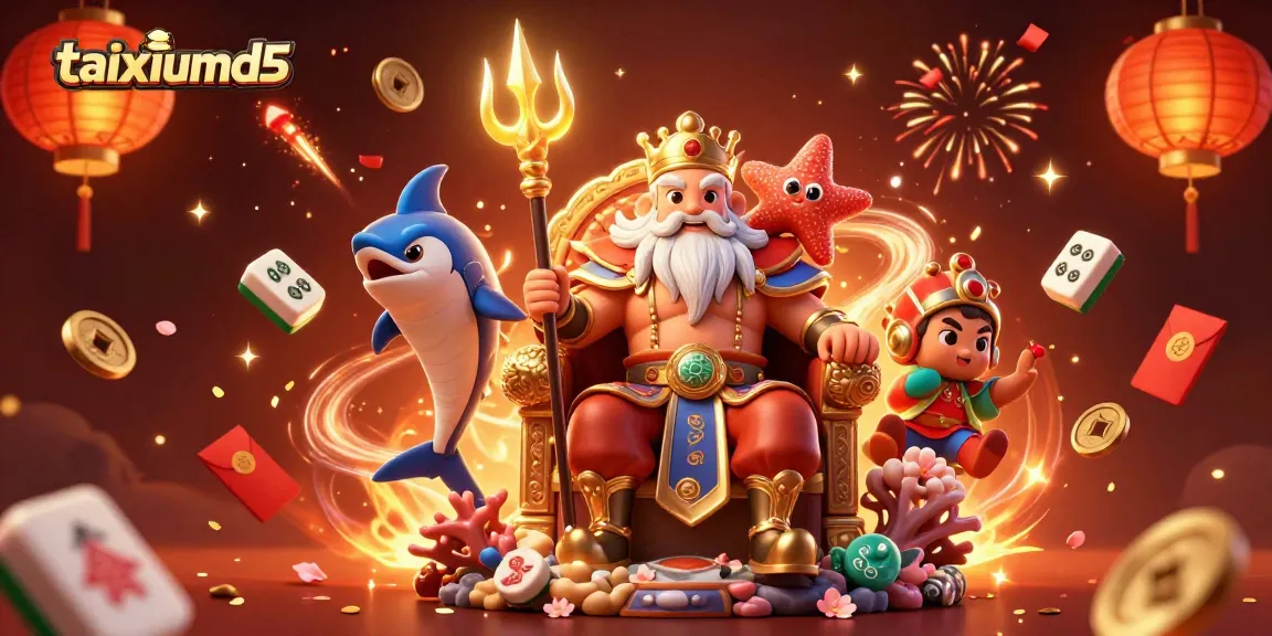 Experience the thrill of taixiumd5 with vibrant casino action, featuring magical elements and dynamic characters.