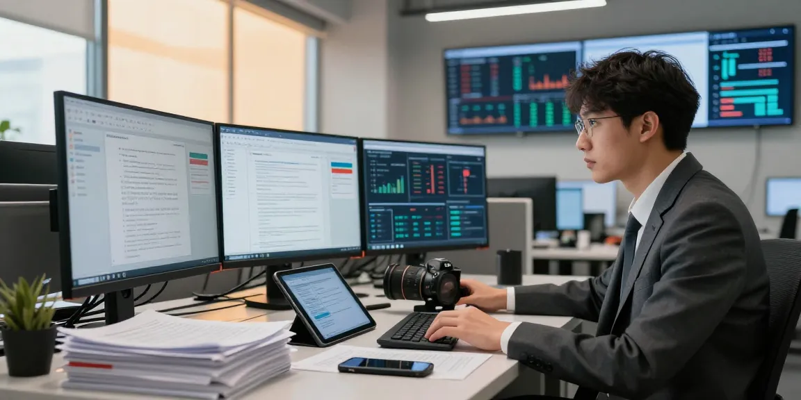 Document fraud detection in action with data analyst using advanced technology to verify authenticity.