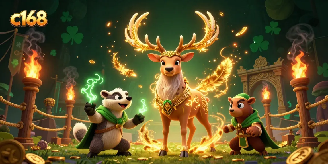 Experience thrilling gameplay at c168 with enchanting characters and dynamic gaming elements.