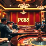 Experience thrilling gaming action at PG88 casino with lavish tables and exciting chip games.