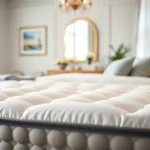 Explore the luxury and comfort of Stearns and Foster beds in a serene bedroom setting.