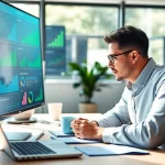 Implement effective Search Engine Optimization Clearwater strategies with a professional consultant in a modern office.
