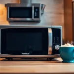 Cook delicious meals with the makita microwave's advanced features and sleek design.