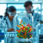 Scientists conducting research on peptides at https://hydroresearchpeptides.com/ in a modern lab.
