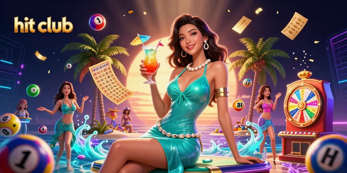 Win big at hit club with vibrant games and a glamorous tropical setting.